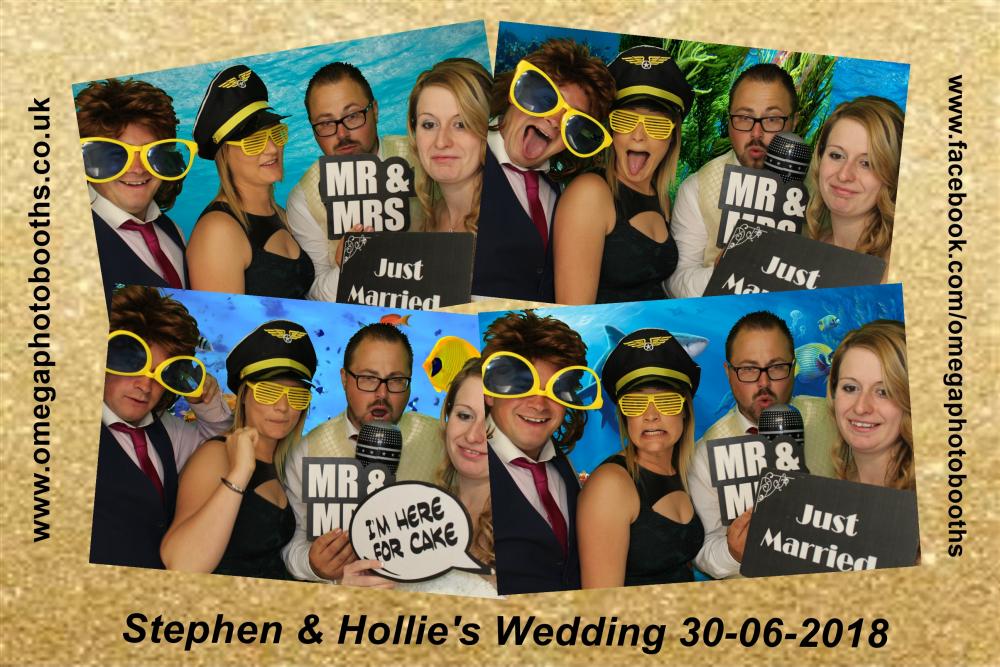 Stephen & Hollie's Wedding | View more photos from the event at gallery.omegaphotobooths.co.uk/u/OmegaPhotobooths/Stephen-Hollies-Wedding